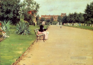 William Merritt Chase Painting - The Park William Merritt Chase